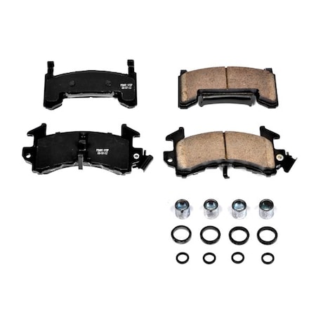 Powerstop Evolution Ceramic Pads W/, 17-154 17-154